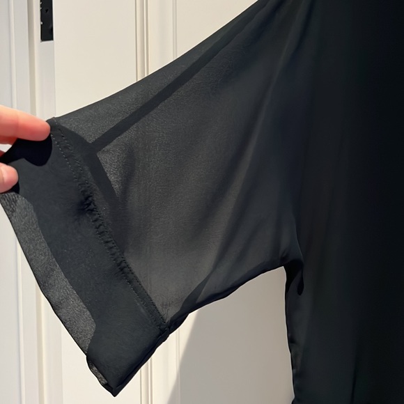 Zara dark green blouse - Picture 2 of 6